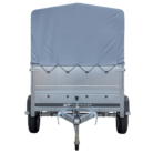 ger pl Pkw Anhanger 750 kg ungebremst GARDEN TRAILER 201 KIPP mit zusatzlichen Bordwanden Stutzrad Hochplane und Hochspriegel 4184 1png 1 png