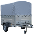 ger pl Pkw Anhanger 750 kg ungebremst GARDEN TRAILER 201 KIPP mit zusatzlichen Bordwanden Stutzrad Hochplane undochspriegel 4184 10 1 png