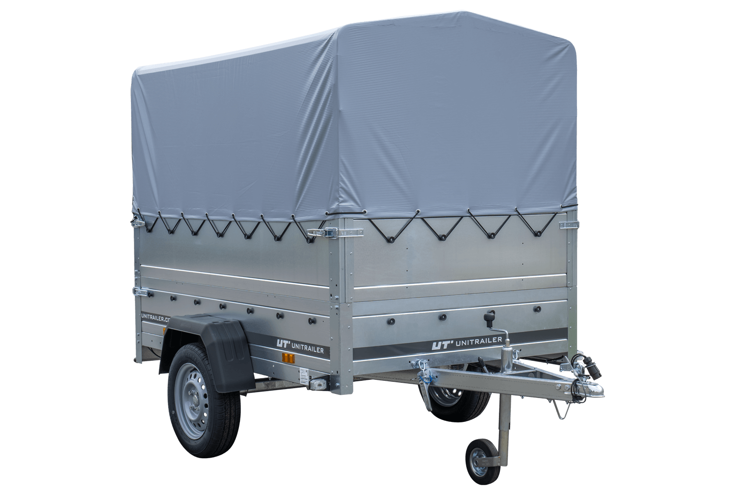ger pl Pkw Anhanger 750 kg ungebremst GARDEN TRAILER 201 KIPP mit zusatzlichen Bordwanden Stutzrad Hochplane undochspriegel 4184 10 1 png